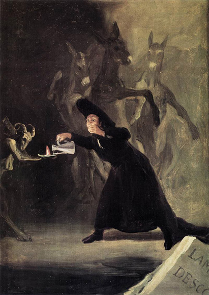 Гойя-Лампа-дьявола-(1798)